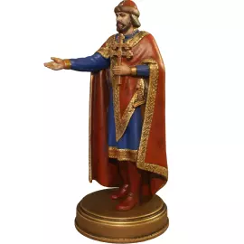 Статуэтка из массива ольхи "Князь Владимир" из коллекции "История Государства Российского"